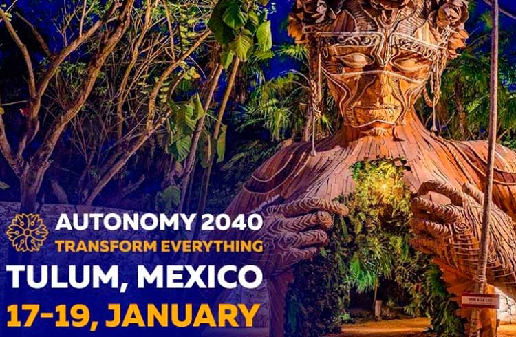 Autonomy 2040: Explore a mágica da IA, IOT, robótica e Blockchain nos dias 17 a 19 de janeiro