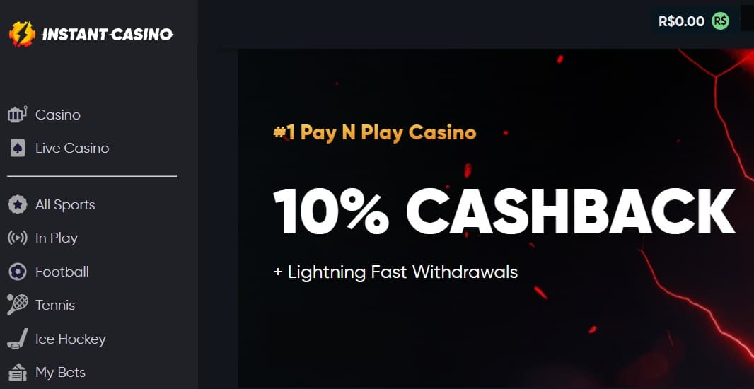 Cashback Instant Casino