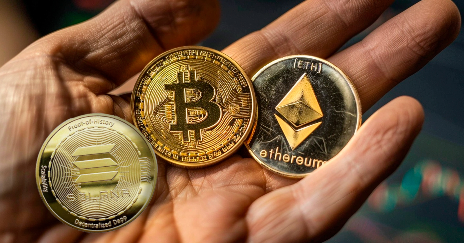 Investidores apostam no Bitcoin, mas Ethereum e Solana dividem opiniões