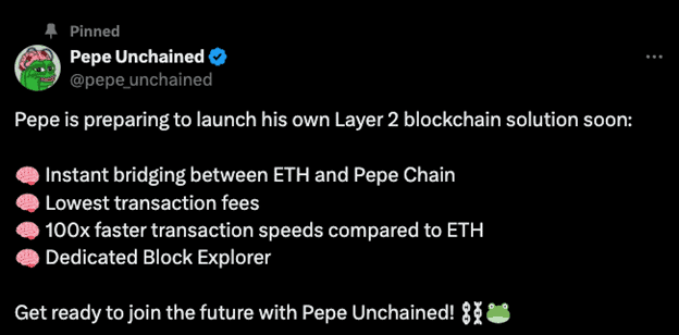 Blockchain Pepe Unchained