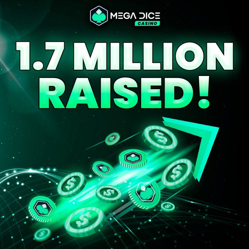 Mega Dice: Projeto baseado em Solana ultrapassa US$ 1,7 milhão em ICO