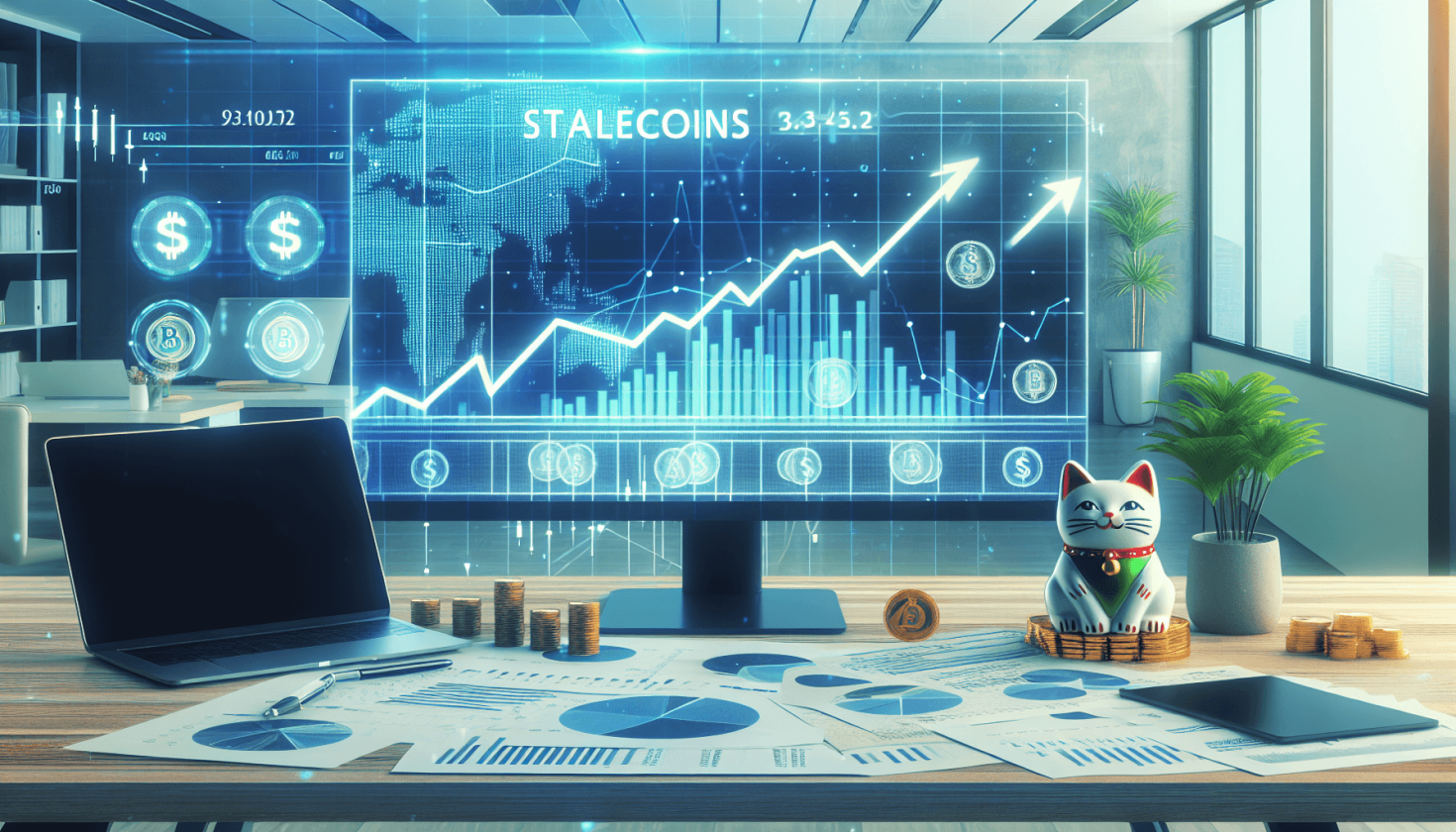 stablecoins podem quebrar recorde