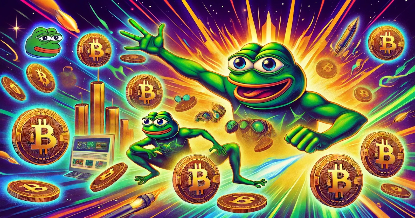 A próxima memecoin que pode dominar o mercado este ano é Pepe Unchained