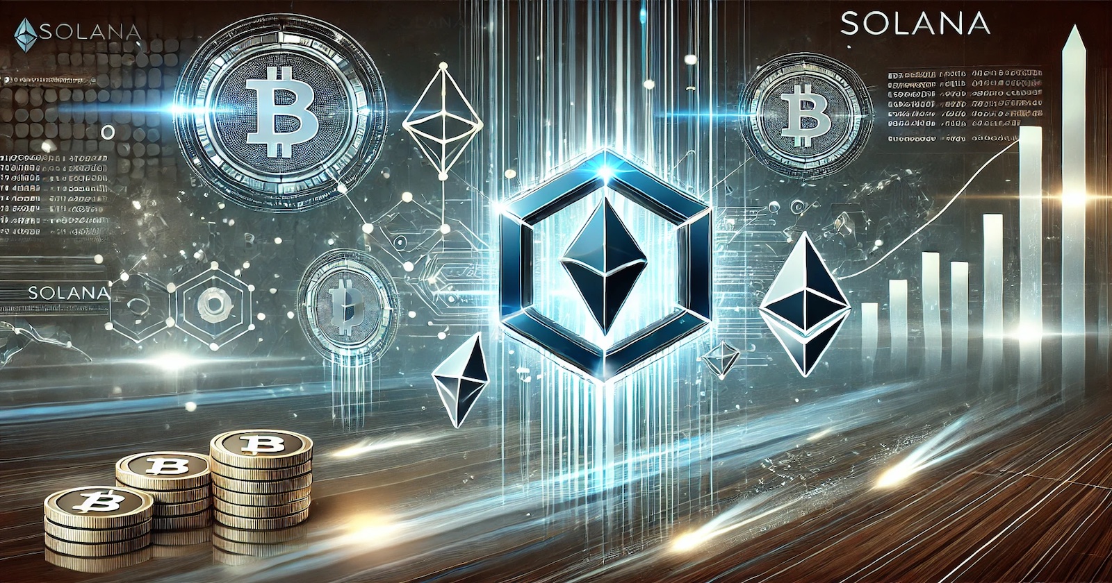 Solana lidera as transações cripto — FreeDum Fighters se destaca na pré-venda