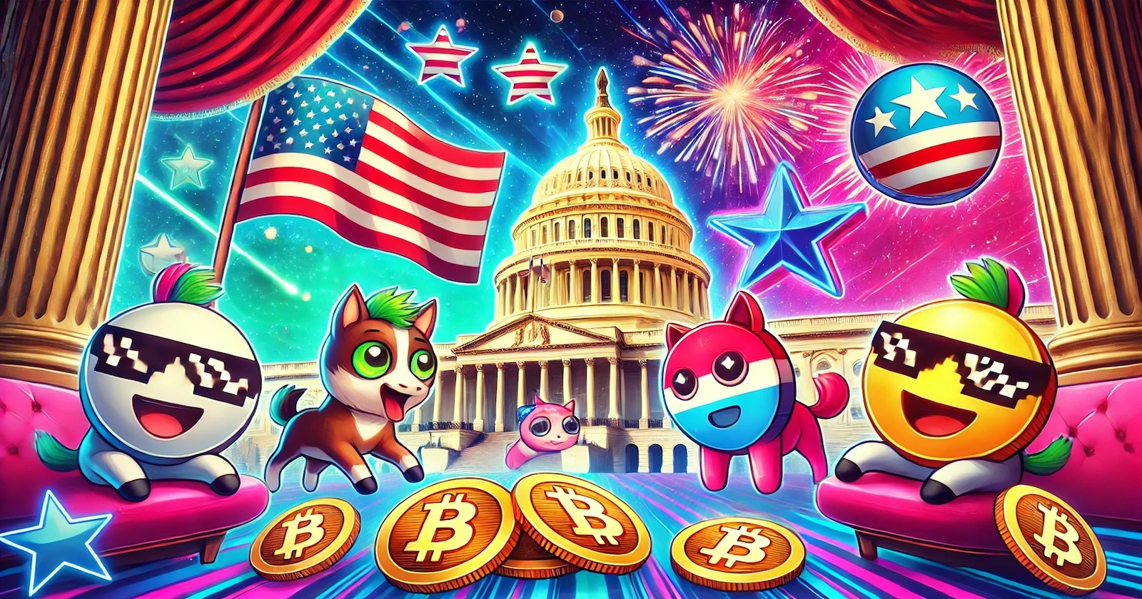 Setor de tokens PolitiFi dispara após a eleição de Donald Trump