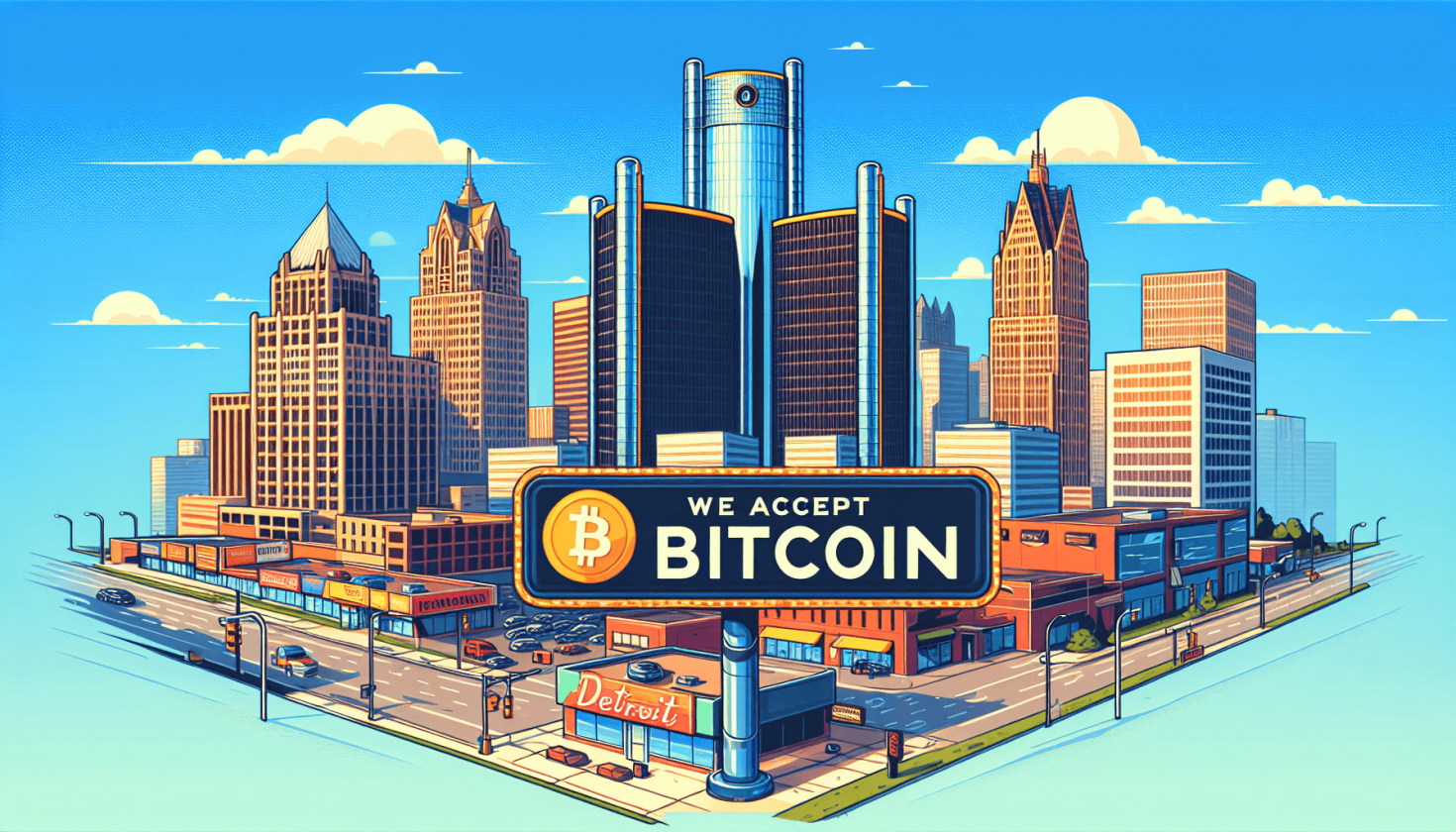 Detroit anuncia que vai aceitar Bitcoin para pagamento de impostos e taxas municipais