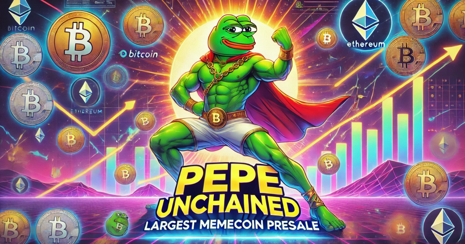 Pepe Unchained se tornou a maior pré-venda de memecoins