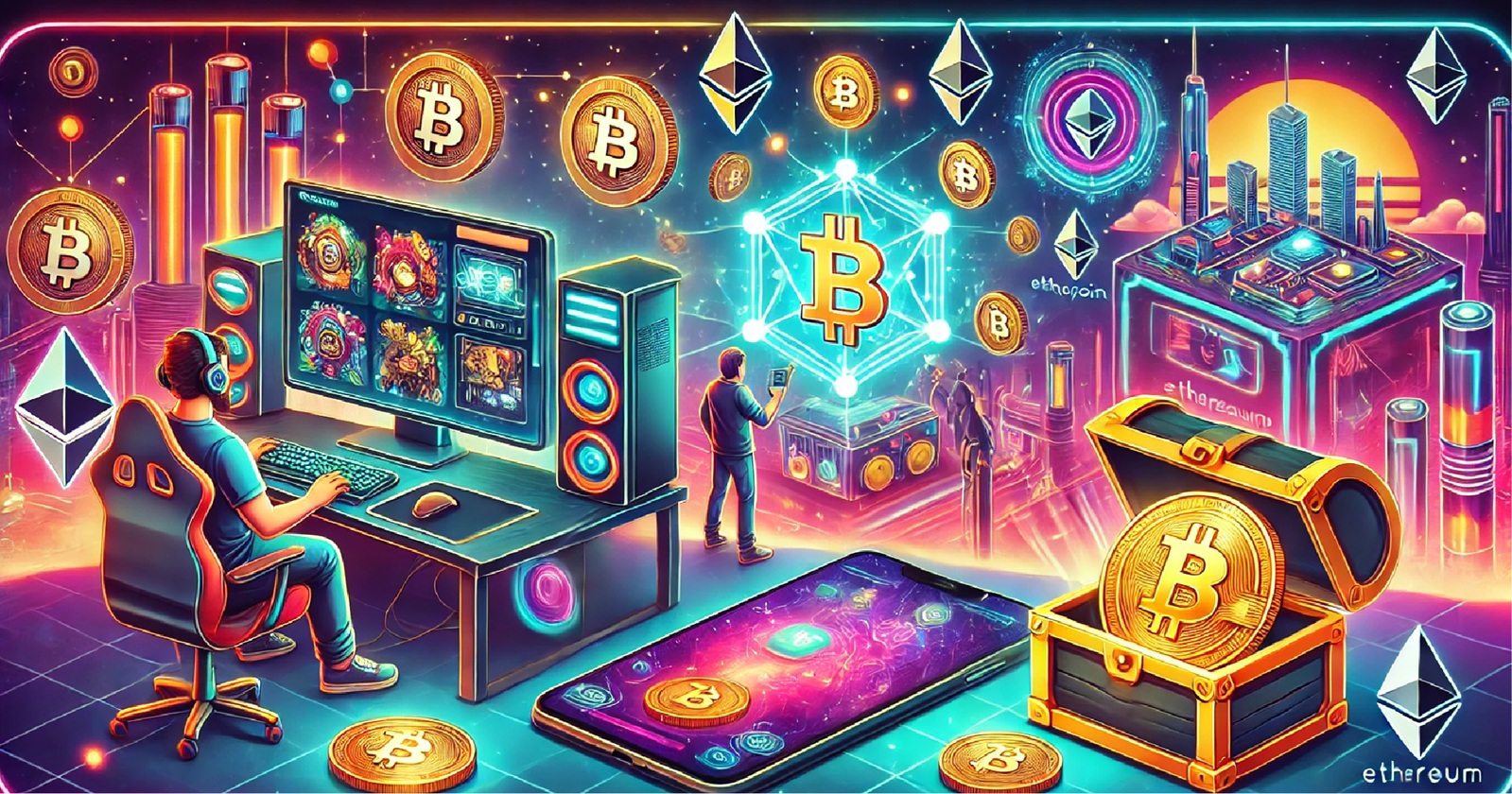 Jogos que Pagam em Criptomoedas