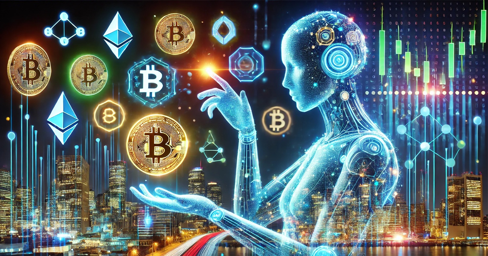 Mercado de inteligência artificial em alta no setor de criptomoedas