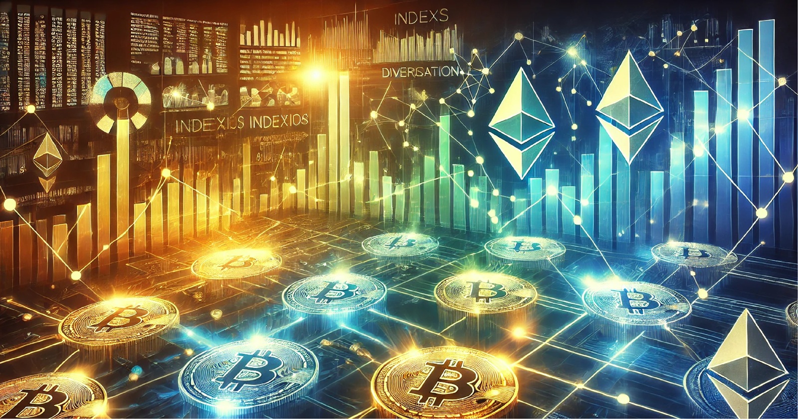 Índices e diversificação são eficientes estratégias para investir em 2025 no mercado cripto