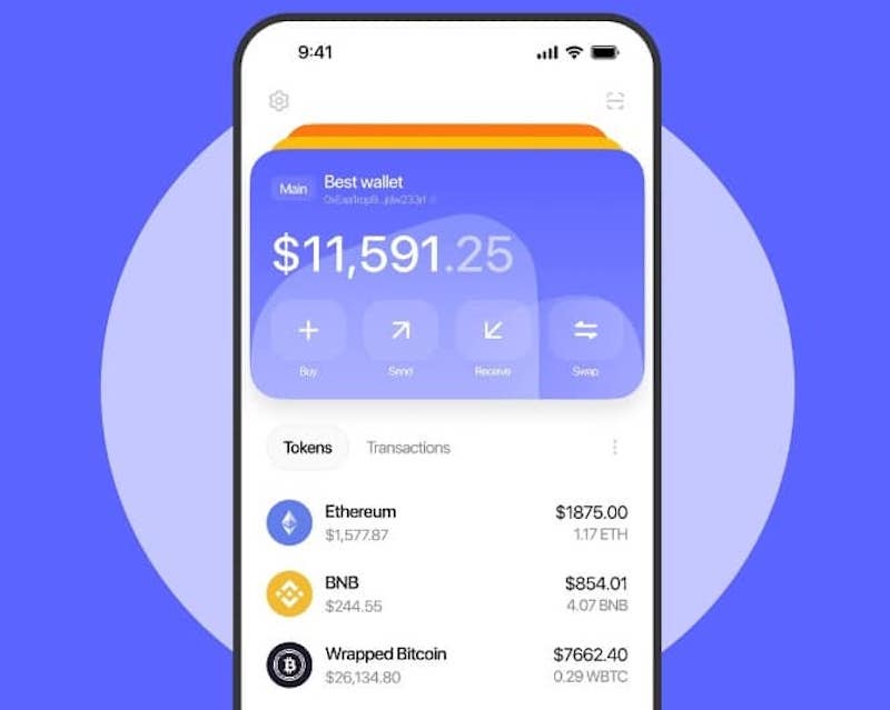 carteira de criptomoedas - best wallet - pré-venda