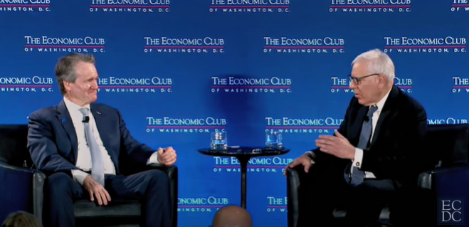 Entrevista de Brian Moynihan, Presidente do Conselho e CEO do Bank of America - Fonte: YouTube