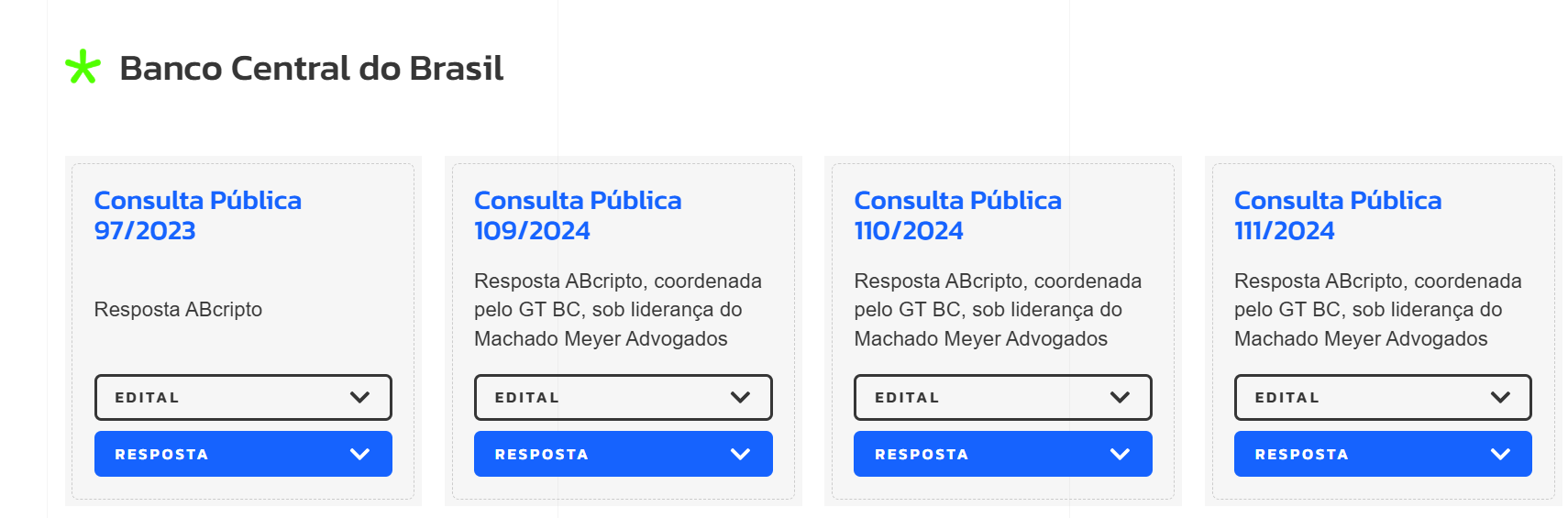 Banco Central do Brasil e regulamentação cripto