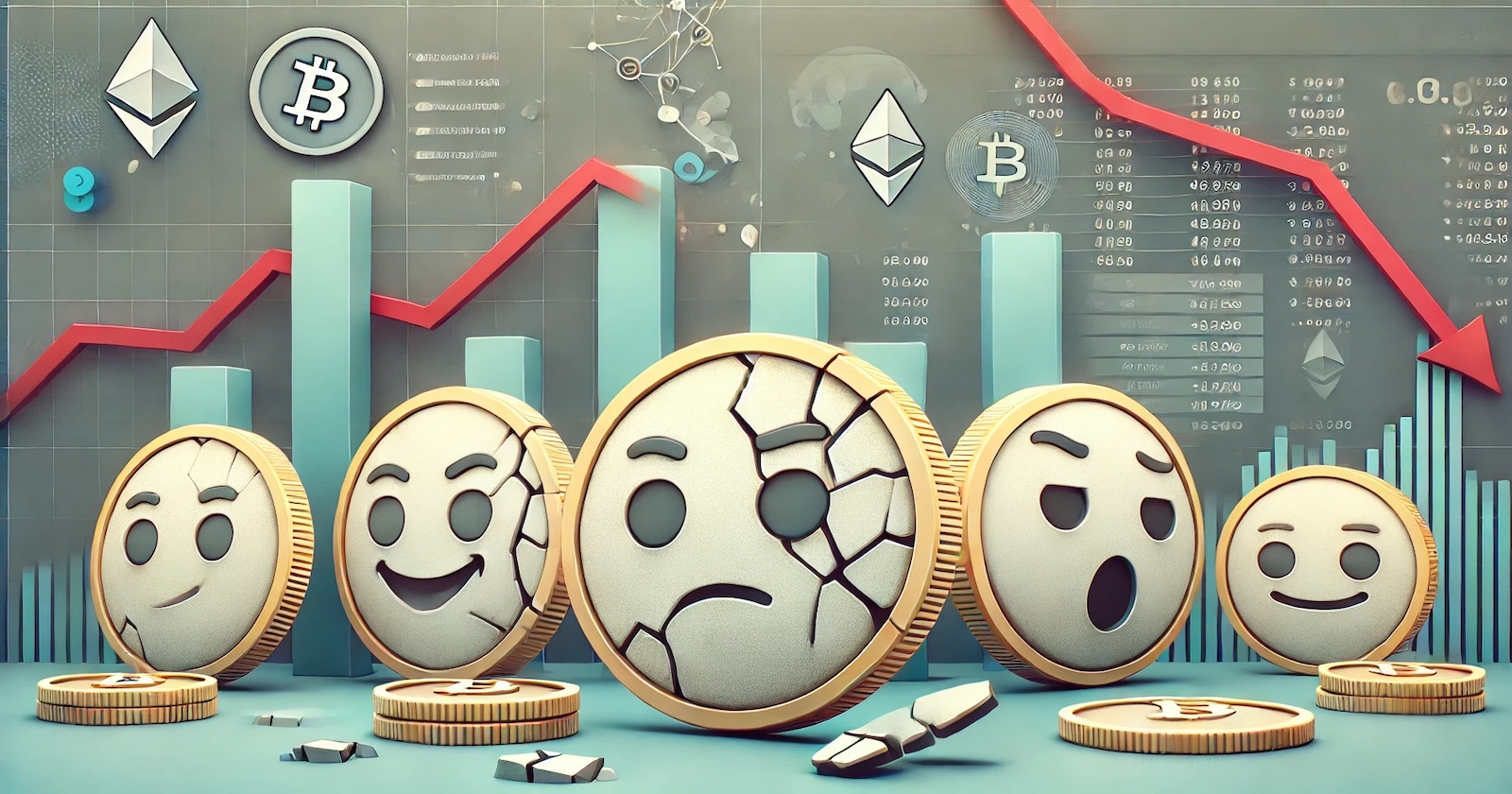 Com queda de 57% em capitalização de mercado, investidores questionam se a era das memecoins chegou ao fim