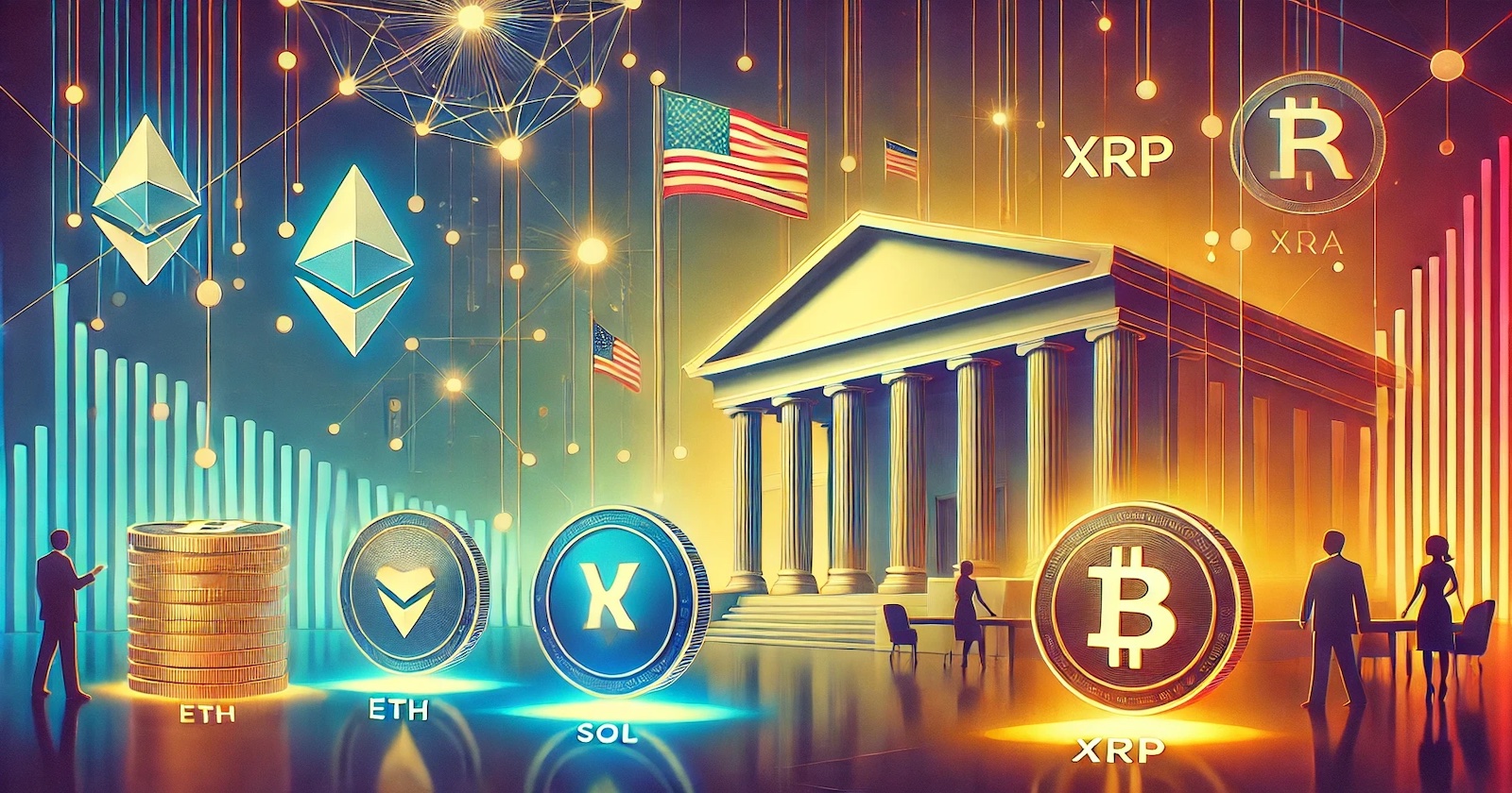 Donald Trump diz que a reserva estratégica de Bitcoin vai incluir ETH, SOL, XRP e ADA